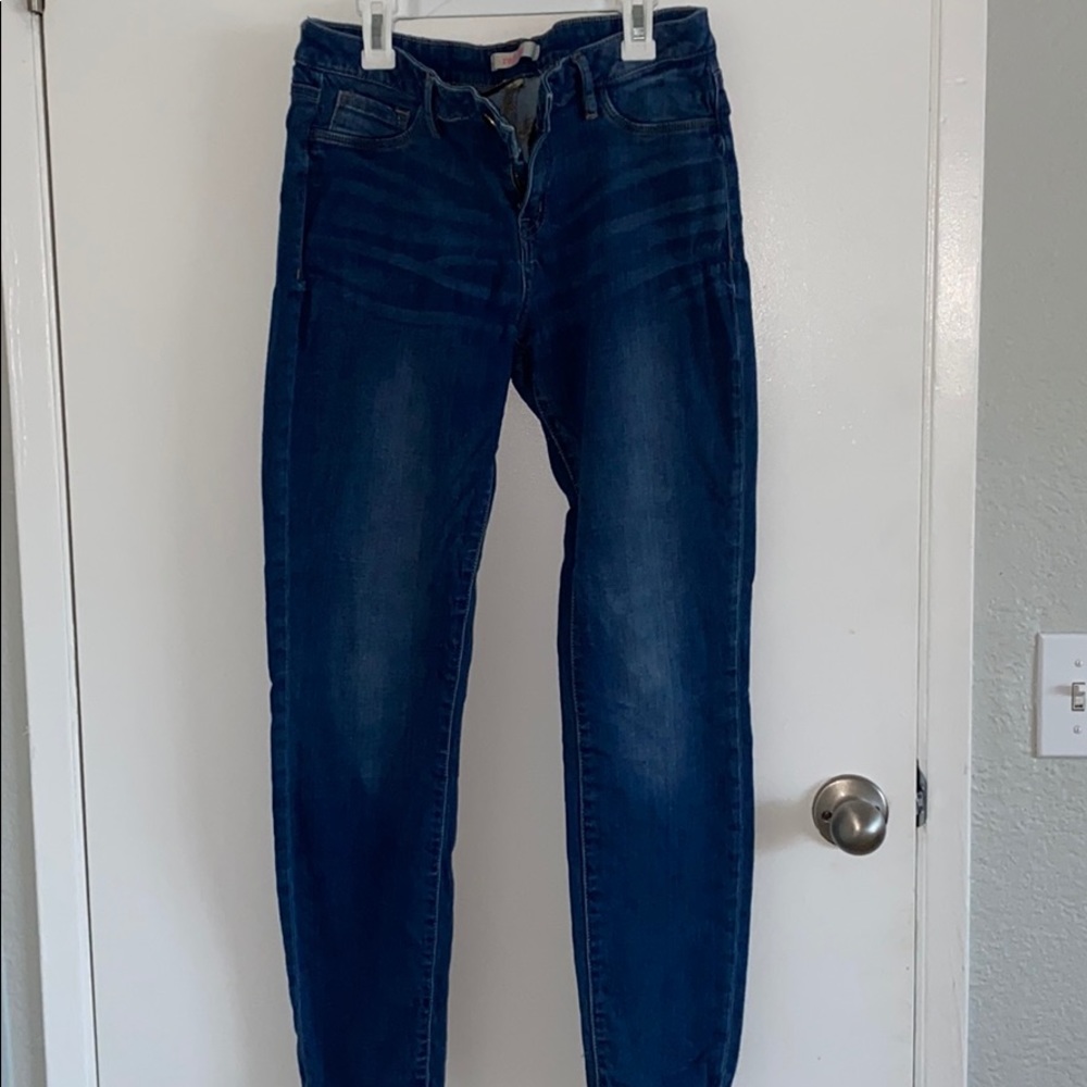 Skinny high waisted jeans